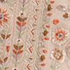 Beige Silk Kurta Pant with Thread Embroidery